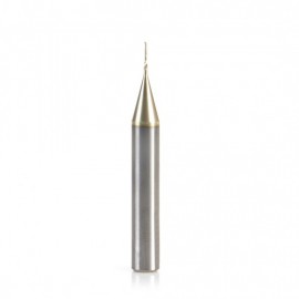 Broca 1/32" Amana Tool en espiral para Aluminio Up-cut con recubrimiento ZrN 51376-Z