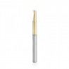 Broca 1/8" Amana Tool en espiral para Aluminio Up-cut con recubrimiento ZrN 51406-Z