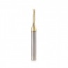 Broca 1/8" Amana Tool en espiral para Aluminio Up-cut con recubrimiento ZrN 51482-Z