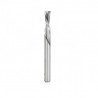 Broca 1/4" Amana Tool en espiral de alta velocidad Down-cut para Aluminio HSS1653.