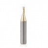 Broca 1/8" Amana Tool en espiral para Aluminio Up-cut con recubrimiento ZrN 51373-Z