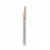 Broca 1/8" Amana Tool en espiral para Aluminio Up-cut con recubrimiento ZrN 51471-Z