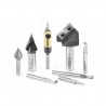 Colección de 8 Brocas Amana Tool para CNC con estante de madera AMS-130
