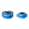 Conjunto de 2 Fresas 2-3/4" Amana Tool Stile & Rail Tongue & Groove Cabinet Door  SC554