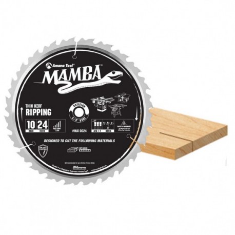 Disco 10"  Mamba Amana Tool para madera ATB+F.