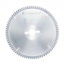 Disco 10" (250mm)  con 80 Dientes Amana Tool para Melamina de doble cara High-ATB (Diente Biselado Alternado Modificado)MB10800