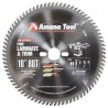 Disco 10" (250mm) con 80 Dientes Amana Tool con 10° para Corte Fino Cut-Off y Crosscut con Punta de Carburo TCG (Diente Triple 