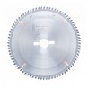 Disco 10" (250mm) Disco 10" con 80 Dientes  Amana Tool Ángulo Negativo 2° para Melamina de Doble Cara, Korton y Carillas con Pu