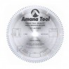 Disco 12" (300mm) con 96 Dientes Amana Tool con Ángulo Negativo -6° para Corte de Metales No Ferrosos  con Punta de Carburo TCG