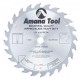 Disco 12" (300mm) para Trabajo Pesado con 24 Dientes Amana Tool con Punta de Carburo Flat Top (FT - Diente Superficie Plana)