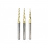 Juego de 3 Brocas Amana Tool para CNC AMS-144