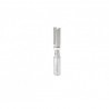 Broca 1/2" Amana Tool con guía de rodamiento, 2 filos para CNC 47228