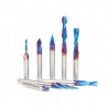 Juego de 8 Brocas CNC Spektra uso general 1/4" AMS-221-K