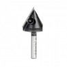 Broca 1-1/16" Amana Tool para grabado de inserción en V Groove para CNC a 60° ,RC-1148