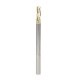 Broca 1/2" Amana Tool para CNC es espiral plana 2D y 3D ZrN 3 filos 46596.
