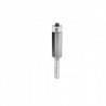 Broca 1/2" Amana Tool perfiladora de inserción con balero para corte al ras con 2 filos.