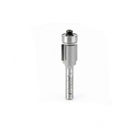 Broca 1/2" Amana Tool perfiladora de inserción con balero para corte al ras con 2 filos.