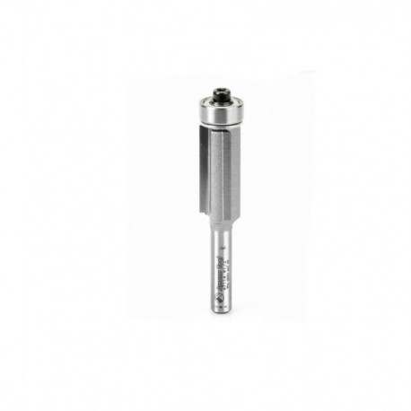 Broca 1/2" Amana Tool perfiladora de inserción con balero para corte al ras con 3 filos.