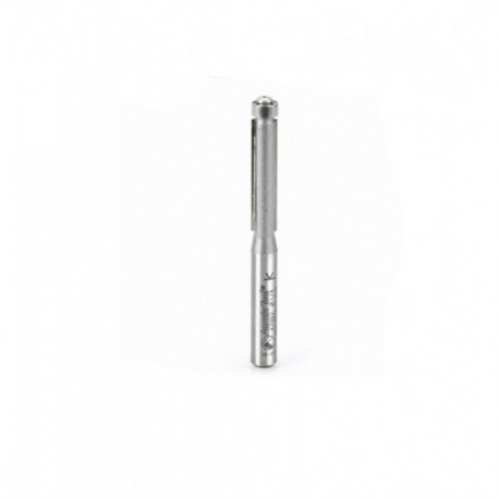 Broca 1/4" Amana Tool con balero para corte al ras con 2 filos.