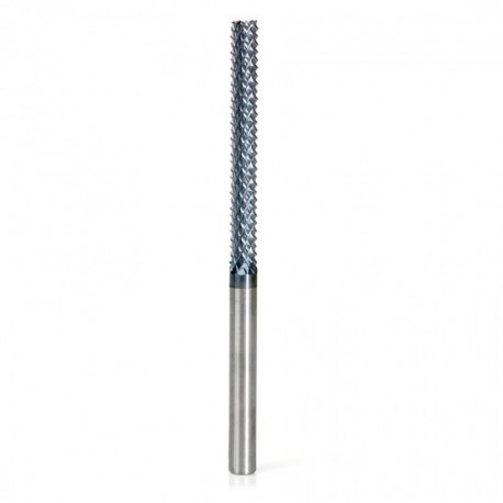 Broca 1/4" Amana Tool con molino en el extremo de la punta para material compuesto y fibra de vidrio 48054-B