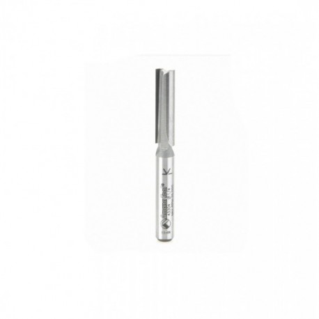 Broca 1/4" Amana Tool con punta de carburo con doble filo "O" para plástico 43304