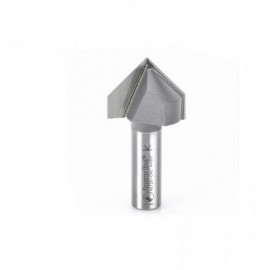 Broca 1-1/4" Amana Tool 'V' Groove a 90° con 2 filos .	45726-CNC