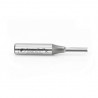 Broca 1/4" Amana Tool para corte recto con 2 filos.