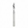 Broca 1/4" Amana Tool Spiral 'O' Flute CNC para Corte de Plástico Down-cut 51505