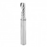 Broca 1/4" Amana Tool Spiral 'O' Flute CNC para Corte de Plástico Up-cut 51404