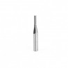 Broca 1/8" Amana Tool de carburo solido con doble filo 'O' para plástico.