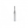 Broca 1/8" Amana Tool de carburo solido con filo 'O' para plástico.