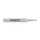 Broca 1/8" Amana Tool en espiral de alta velocidad Down-cut para Aluminio HSS1650.