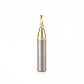 Broca 1/8" Amana Tool en espiral para Aluminio Down-cut con recubrimiento ZrN 51777-Z