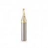 Broca 1/8" Amana Tool en espiral para Aluminio Down-cut con recubrimiento ZrN 51777-Z