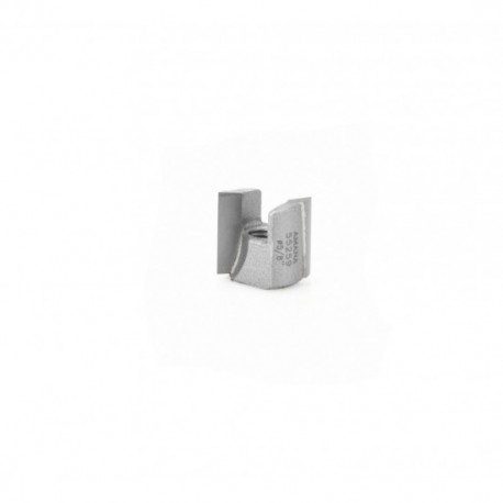 Bisagra y cerradura 5/8" Amana Tool con punta de carburo para escopladura con 2 filos.