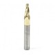Broca 1/8" Amana Tool para CNC cónico de bola con 3 filos 46288