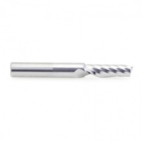 Broca 1/8" Amana Tool Spiral 'O' Flute CNC para Corte de Plástico Up-cut 51411
