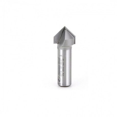 Broca 3/4" Amana Tool en surco 'V' ('V' Groove) con punta de carburo con 2 filos .45716