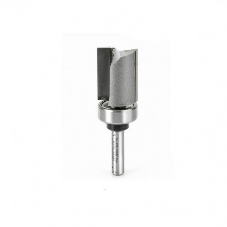 Broca 3/4" Amana Tool perfiladora con punta de carburo 2 filos para corte al ras con balero en la parte superior