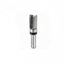 Broca 3/4" Amana Tool perfiladora con punta de carburo 2 filos para corte al ras con balero en la parte superior