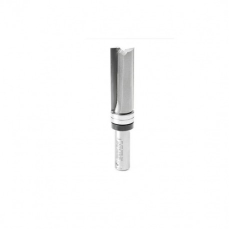Broca 3/4" Amana Tool perfiladora con punta de carburo 2 filos para corte al ras con balero en la parte superior.