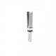 Broca 3/4" Amana Tool perfiladora con punta de carburo 2 filos para corte al ras con balero en la parte superior.