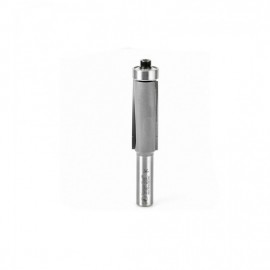 Broca 3/4" Amana Tool Supertrim™ para corte al ras 3° Down-shear con balero guía con 2 filos.