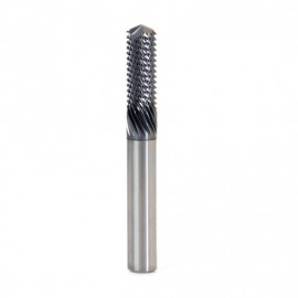 Broca 3/8" Amana Tool con molino en el extremo de la punta para material compuesto y fibra de vidrio para alto rendimiento 4805