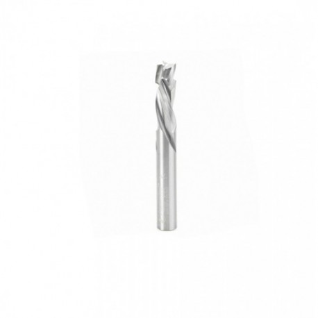 Broca 3/8" Amana Tool de carburo solido de compresión en espiral con 3 filos para MDF / Laminado CNC.