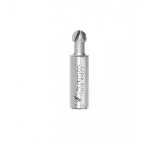 Broca 3/8" Amana Tool Core Box con punta de carburo con 2 filos