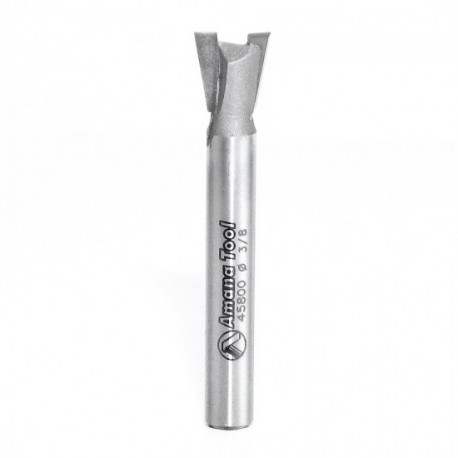 Broca 3/8" Amana Tool para Cola de Milano Ángulo 9° con 2 Filos 45800