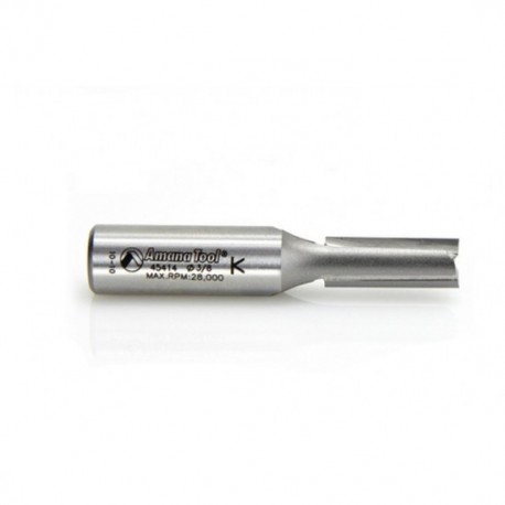 Broca 3/8" Amana Tool para corte recto con 2 filos.