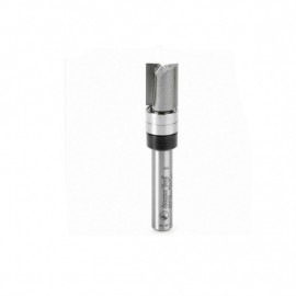 Broca 3/8" Amana Tool perfiladora con punta de carburo con 2 filos para corte al ras con doble balero. 45475