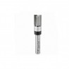 Broca 3/8" Amana Tool perfiladora con punta de carburo con 2 filos para corte al ras con doble balero. 45475